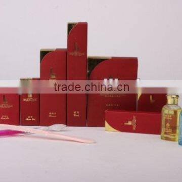 Various color perfume packing brand Hotel Amenity Set