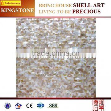 Best Selling yellow lip mother of pearl shell mosaic tile different types