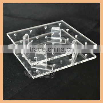 L001, Square shape high transparency lollipop dispaly rack