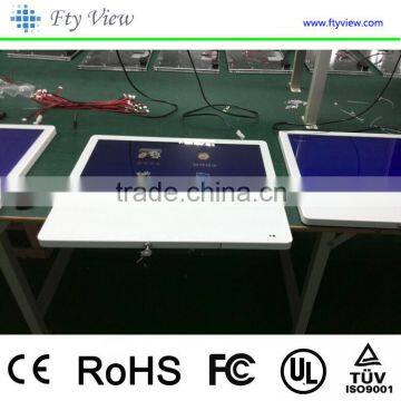 21.5 Inch Digital Touchscreen AD Lcd Display,USB Card Wall Mounted Touch Screen Kiosk,table Design Touch Supplier's Choice photo-4