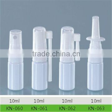 Manufacturer PET/PE Breath Spray Nasal Drops Spray Bottle