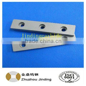tungsten carbide shearing blade