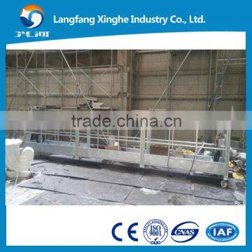 Electric steel suspended platform Philippines / work platform / suspended platform / electric scaffolding