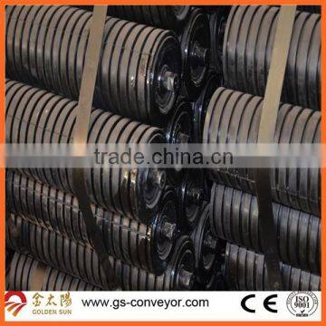 ISO conveyor impact rubebr idler roller working 50000hours