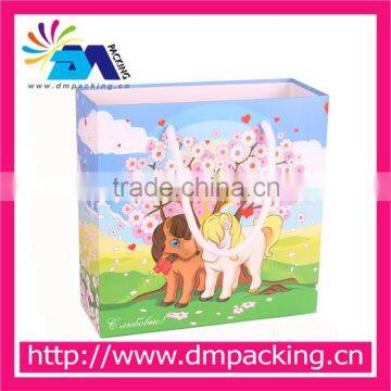 animal cartoon paper bag keep kids gift and garment