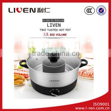 2016 New Electric Split Stainless Steel Hot Pot DHG-S3000 photo-5