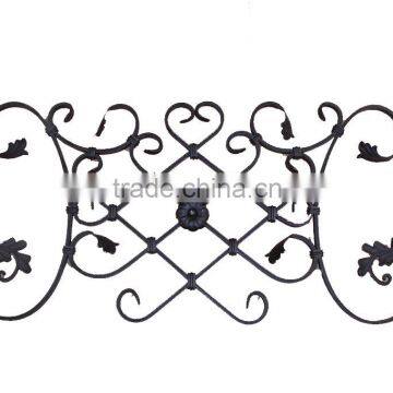 steel scroll bending wrought iron decorative compoents for fence