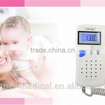 hospital best choice jumper ultrasonic fetal doppler jpd-100b doppler with waterproof high sensivitive and solid probe