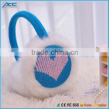 Stereo Headphone for Winter Use or Promotion Plush Headphone