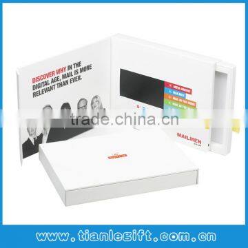 4.3inch and 7inch video card/video brochure/video gift card