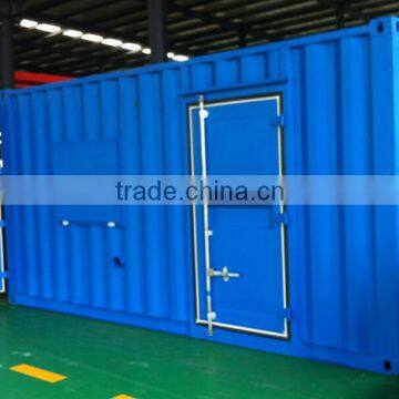 container type 500KVA natural gas generator set with CHP system