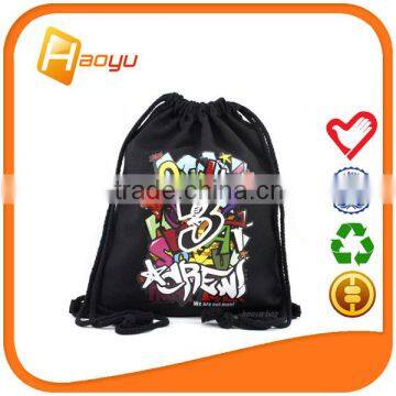 China Wholesale Custom Canvas Bag for Drawstring Bag photo-5