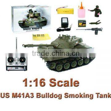 RC smoking Tank 1:16 remote control smoking tank 3839-1