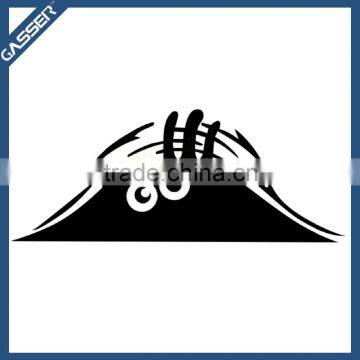 Newest custom sample car body sticker picture design