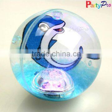 hot new products for 2015 alibaba China supplier TPU LED bouncing glitter ball