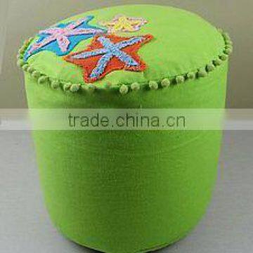 100%C Bean bag with seastar handstitch