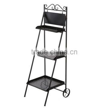 Flower Plant Stand 3 Tier Step Metal Plant Stand photo-3