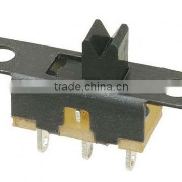 Enclosed housing slide switch