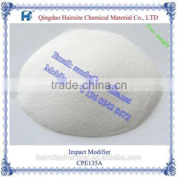 Chlorinated Polyethylene CPE 135A impact modifier, PVC additives