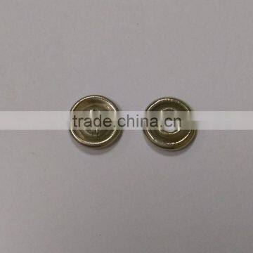 Men Shirt Metal Covered Top Prong Snap Button photo-3