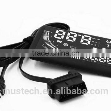 5.5 Inch Automotive Car HUD Head up Display/with 2 OBD photo-2