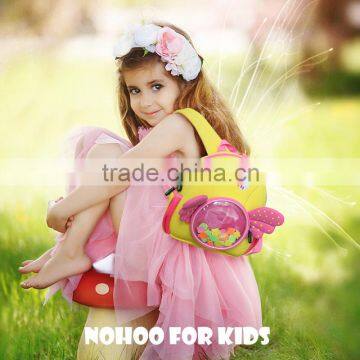 Kids Schoolbag Angel Backpack Cute Girl Kids Yellow Color Beautiful Girls School Bags in Guangzhou photo-4