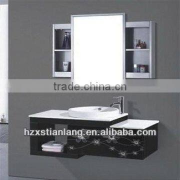 mirror cabinet stainless steel bathroom vanities with counter top