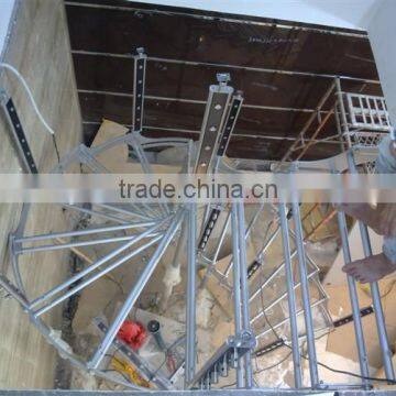 China Leading Customized Steel Curve Stairs Factory Supplier photo-5