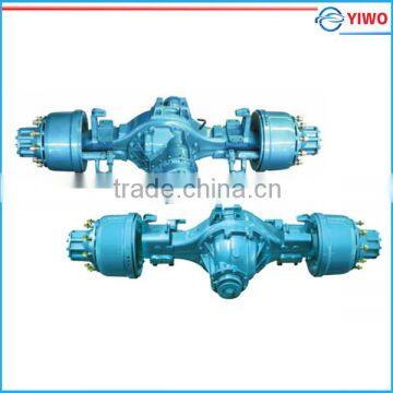13 ton Europe high transmission and lighter weight double rear driving axle