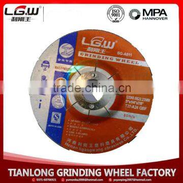 336 LIGANGWANG 125*6*22 grinding disc for VIETNAM MARKET