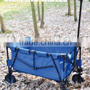 Portable camping trolley cart