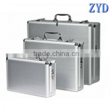 aluminum silver briefcase cheap tool box