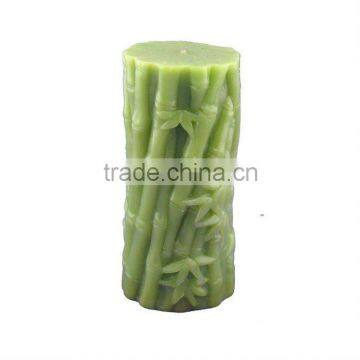 hot selling manufacture Embossed Pillar candle gift decoration