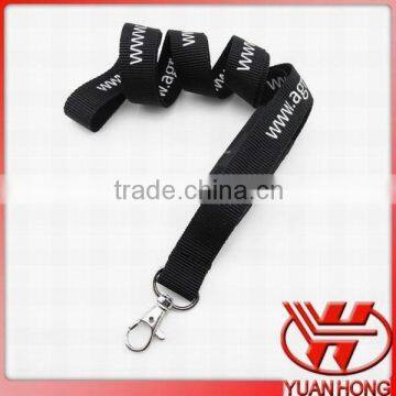 Cheap and high quality promotional cellphone pouch lanyard with metal hook