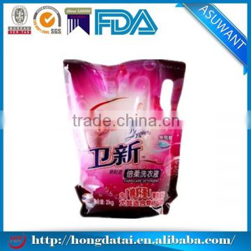 FDA certificated stand up disposable liquid laundry bag