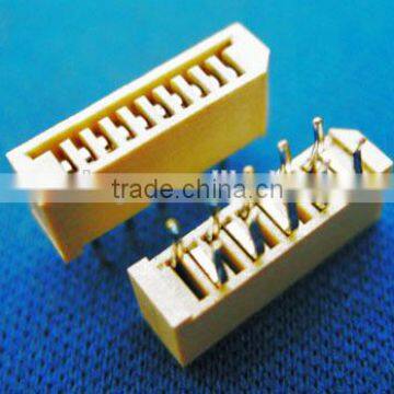 1.0mm Pitch SMT Pin FFC/FPC Connector With Non-Zif Top Entry Single Contact Type