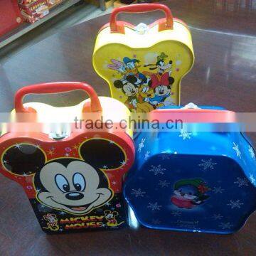 Children Easy Hand Carry Lunch Tin Box photo-6