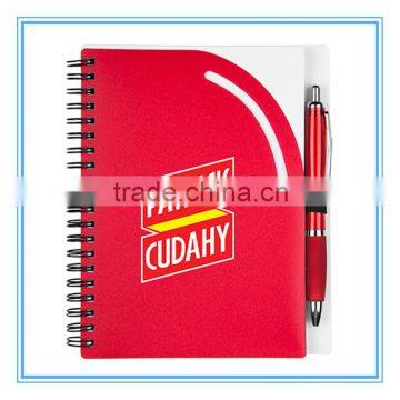 Logo or company name print spiral notebook