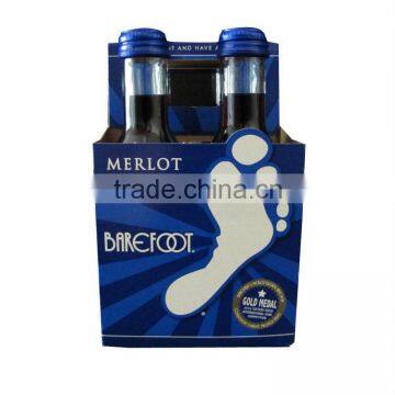 Customized 2 Bottle Beer Cardboard Carrier                        
                                                Quality Choice