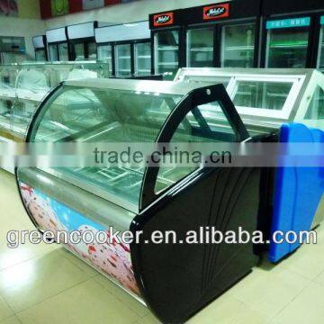 -25 degree: Gelato displaying case/ Greenhealth display case