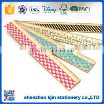 2016 Silkscreen Printing 30cm Wooden Ruler in Sale photo-2