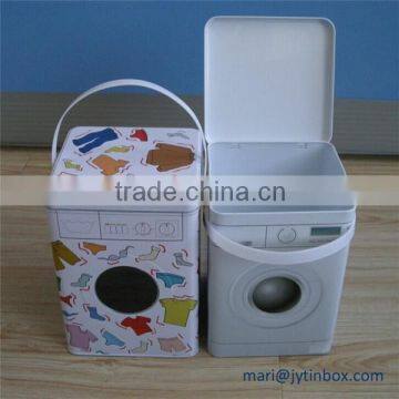 Recyclable tin boxes for laundry powder