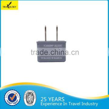 13560 USA to Japan Mini travel light socket to plug adapter