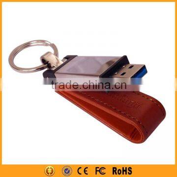 Leather USB 3.0 OEM Flash Drive USB 8GB 16GB 32GB 64GB 128GB