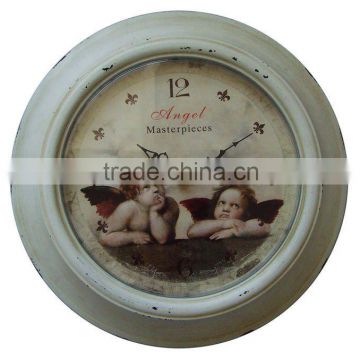 32cm iron case wall clock