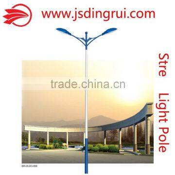 5-12m street lighting pole single&double arms high quality competitive price