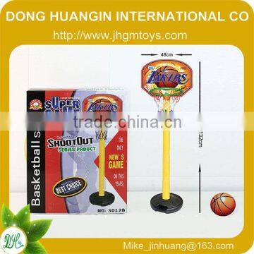 pvc sport toy basketball set shooting toys with board and hoop