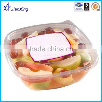 Plastic fresh cut fruit packing