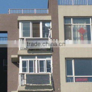 Balcony wall-mounted solar water heaters