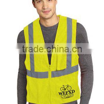 Promotional Economy One Pocket Mesh Vests